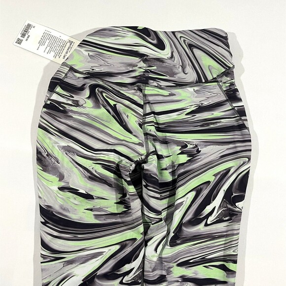 Lululemon Womens Fast Free High Rise Tight Paint Glide Warp Leggings 12 NWT - Picture 4 of 9
